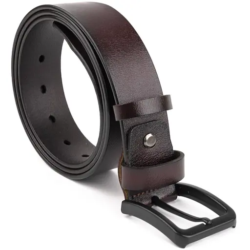 Ремінь шкіряний Vintage чоловічий 115х3,7 см acs0015201 - фото 4