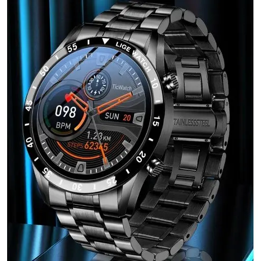 Чоловічий розумний годинник Smart Power Nono Black - фото 6