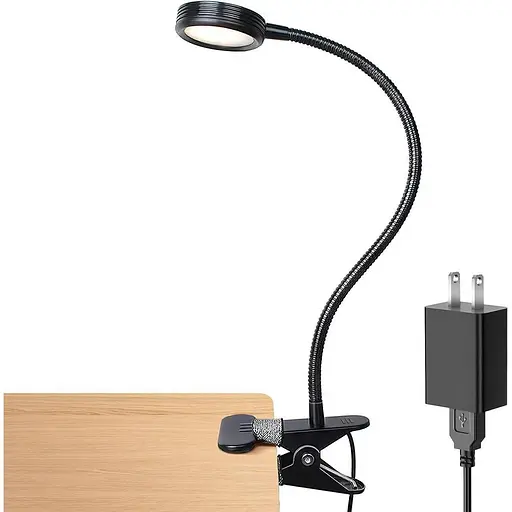 Настільна гнучка лампа LED Clip Desk Lamp LEPOWE