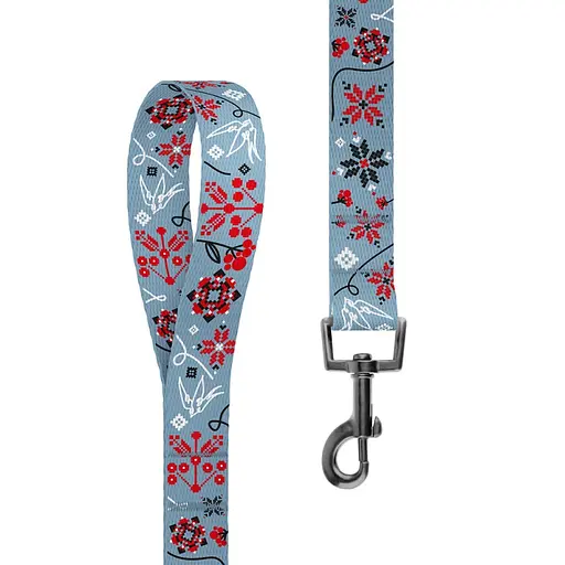 Поводок для собак Баркси Urban патриотический Калина - фото 2