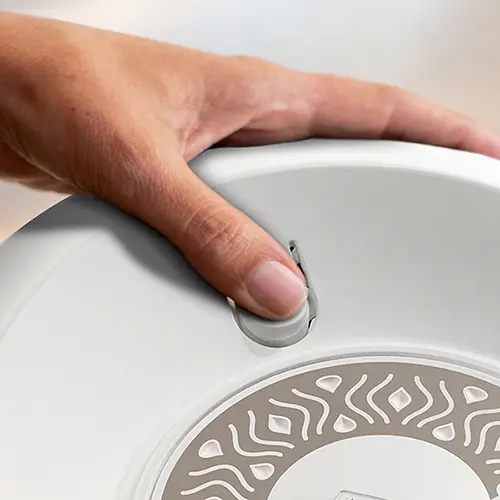 Сушка для салату TOSCA біло-сіра 26х18 (56001) - фото 4