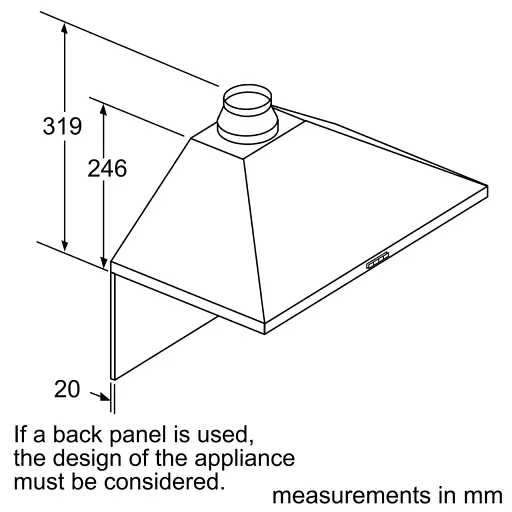 Настінна витяжка Bosch DWP66BC50A 60 см - фото 4