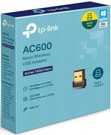 Wi-Fi адаптер TP-Link Archer T600U Nano [69723] - фото 4