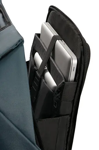 Рюкзак-Антивор 15.6" Samsonite SECURIPAK 2.0 DUSTY BLUE 44,5x30x18 KO8*31002 - фото 5