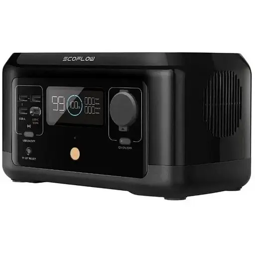 Портативная электростанция EcoFlow River mini + солнечная панель 100W Solar Panel гибкая - фото 2