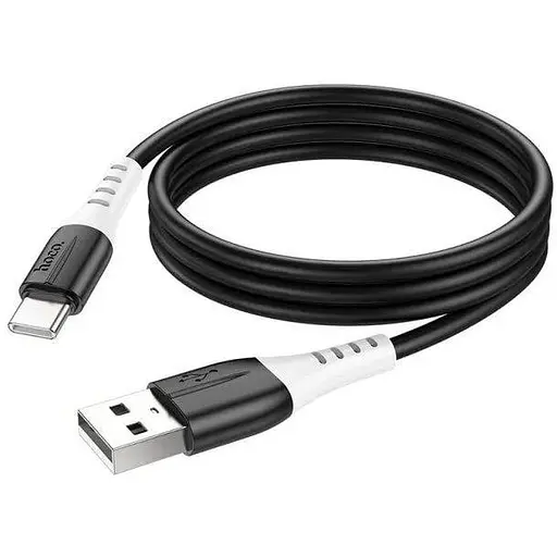 Кабель Hoco X82 Type-C silicone charging data cable Чорний
