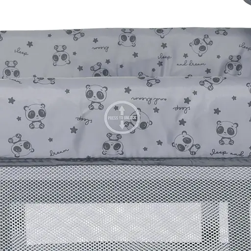 Уценка. Манеж Lorelli Moonlight, 2 л, серый (24391) - фото 8