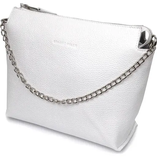 Кожаная женская сумка Grande Pelle 26х22х13 см sum0023598 - фото 1