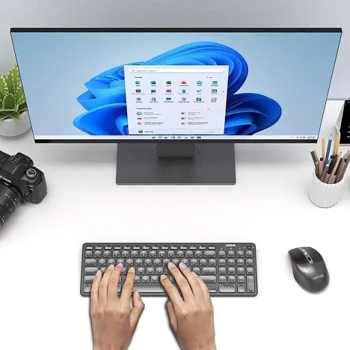 Універсальна багатофункціональна Bluetooth-клавіатура Arteck HB305-2 - фото 4