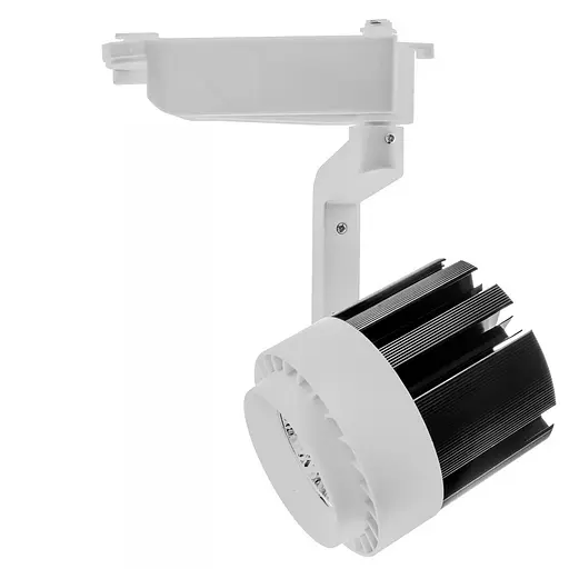 Светильник трековый поворотный LED KW-53/30W NW WH/BK Brille 33-012