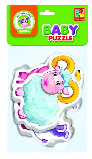 Детские беби пазлы Ферма VT1106-86 картинки - 4 шт