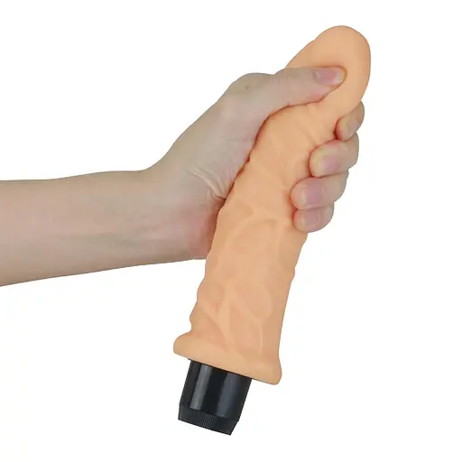 Реалистичный вибратор Lovetoy Real Feel 19.8 см телесный - фото 3