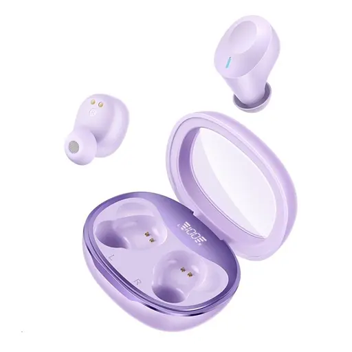 Бездротові навушники Hoco EQ3 Smart True wireless BT headset Purple (2140298930) - фото 2