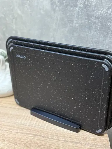 Набір обробних дощок Magio MG-1133 4 предмети Чорний - фото 2