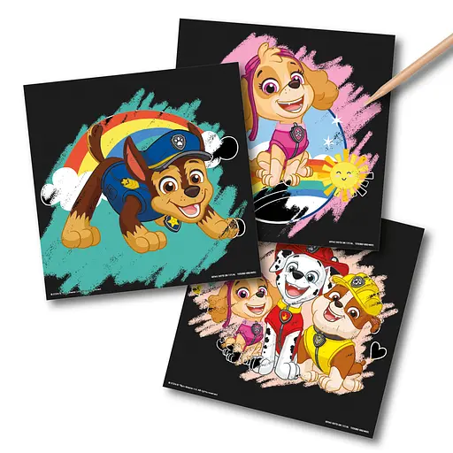 Набір для творчості Moxy Paw Patrol Скретч-картки (723382) - фото 3