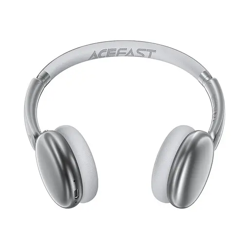 Бездротові навушники ACEFAST H8 active noise cancelling wireless headset Silver - фото 4