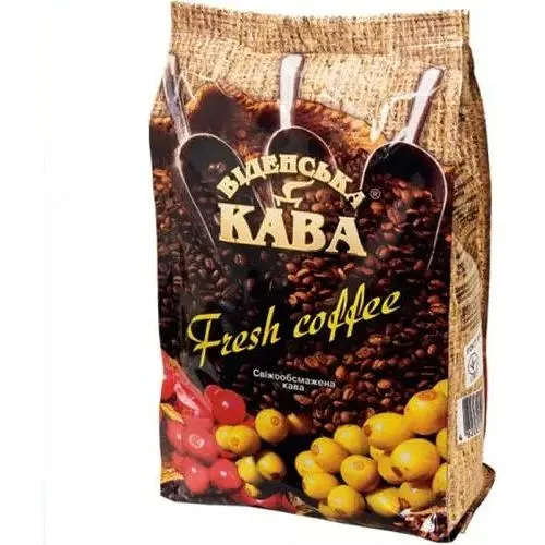 Кофе в зёрнах "Віденська кава" Fresh coffee (Фреш кава) 500 г - фото 1