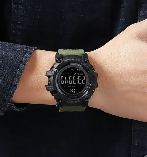 Спортивные наручные смарт-часы Skmei 2053 (Зеленый) - фото 8