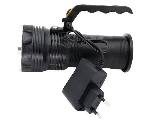 Фонарик аккумуляторный ручной BL-801 (Черный) - фото 2