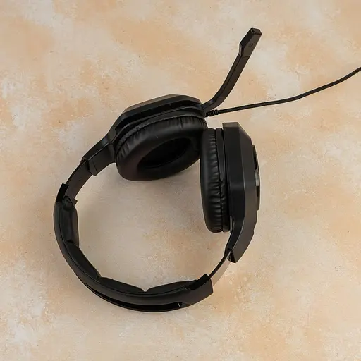 Наушники Onikuma для ПК игровая гарнитура K10 Gaming с подсветкой черная - фото 7