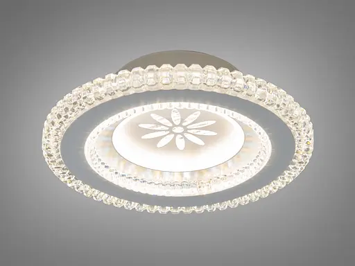 Світлодіодний стельовий світильник Romin сірий 34 Вт CCT - фото 3