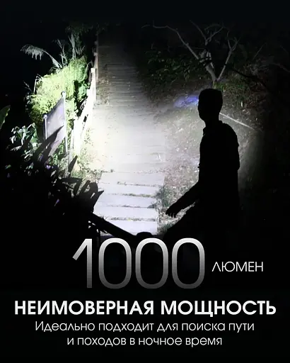 Налобний ліхтар Nitecore NU40 із датчиком наближення USB Type-C 1000лм - фото 7