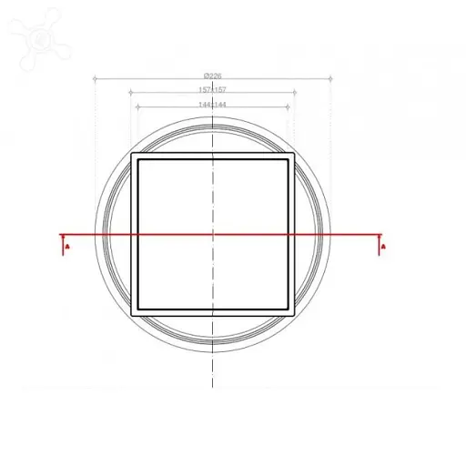 Душевой трап Pestan Confluo Plate Vertical 2в1 15х15 см (240159) - фото 6