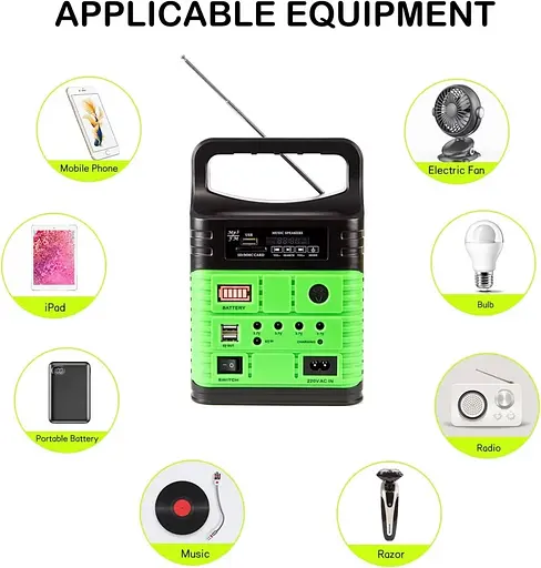 Портативна сонячна станція Solar System + ліхтар - фото 3