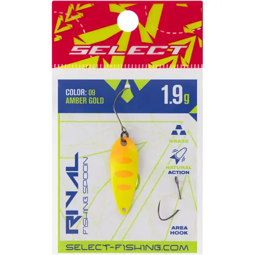 Блесна Select Rival 1.9g 30mm #09 Amber Gold - фото 2