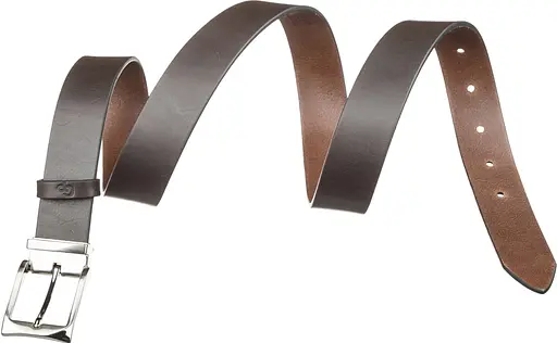 Ремінь шкіряний Grande Pelle чоловічий 3,5х120 см acs0014971 - фото 6