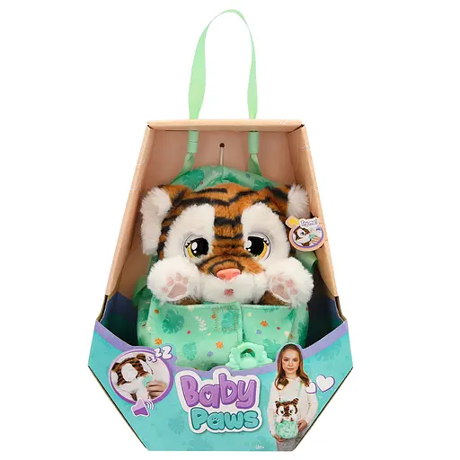 Интерактивная игрушка Baby Paws W3 Тигренок с аксессуарами (927650IM) - фото 5