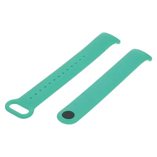 Силиконовый ремешок для Xiaomi Mi Band 8, 10 бирюзовый - фото 1