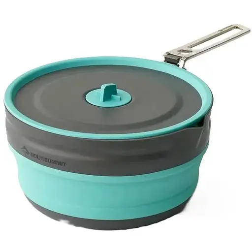 Каструля Sea To Summit Frontier UL Collapsible Pot w/Sack 2.2 L Aqua Blue (1033-STS ACK025021-390202)