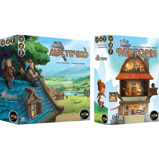Настольная игра Ігромаг Городишко + Маленькая фактория (укр.) (7300+1) - фото 1