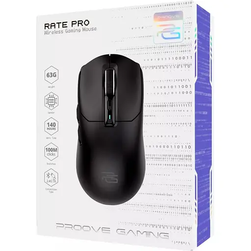 Миша Proove Gaming Rate Pro Black (WMRP00022001) [132074] - фото 5
