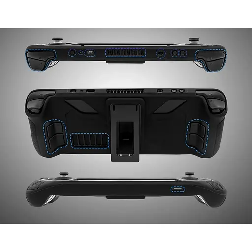 Чохол PGTech GP-823 Silicon Case для Valve Steam Deck Black [124673] - фото 7