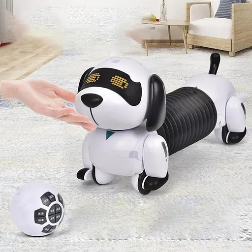 Інтерактивна іграшка Собака-Робот SHT K22 White - фото 3