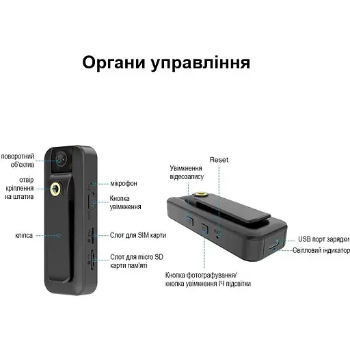 Боді камера VSTARCAM CB77-4G (101131) - фото 6