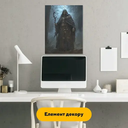 Дерев'яний фігурний пазл Відьмак, А4, Дерев'яна коробка 100 елементів - фото 5