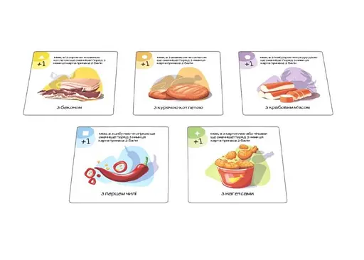 Настільна гра Bombat Game Бургер'є (Burger'Є) (укр.) (0041) - фото 3