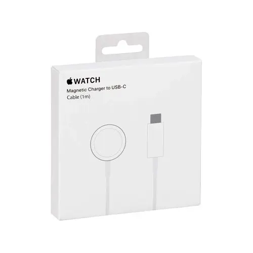 Бездротовий зарядний пристрій Foxconn для Apple Watch Magnetic Fast Charger USB-C (MX2H2AM/A2257) - фото 2