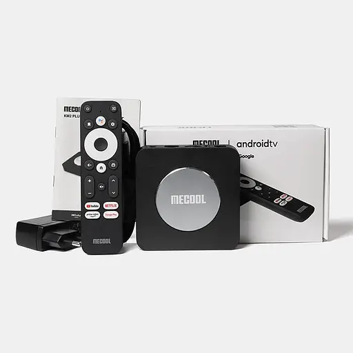 Смарт ТВ приставка Mecool KM2 Plus Netflix 2/16 Гб Android TV 12 Smart Box - фото 2