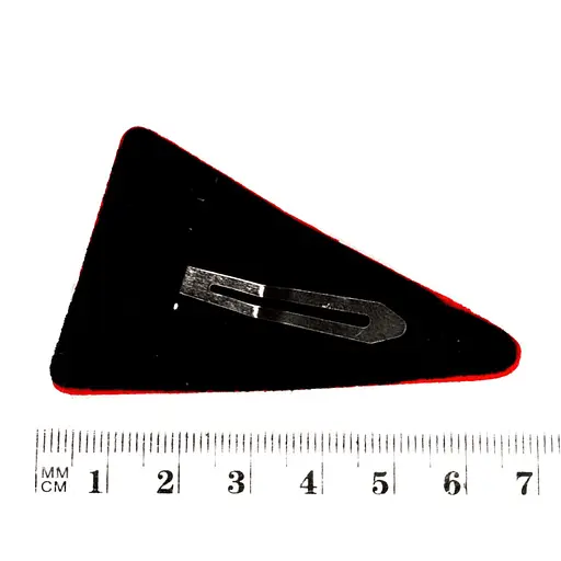 Зажим для волос Арбуз в камнях La-beauty 1200-203-4, 2 шт - фото 2