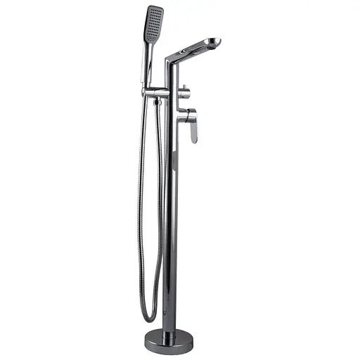 Змішувач для ванни TOPAZ BARTS TB 07113R-H36 латунний підлоговий з душем - фото 4