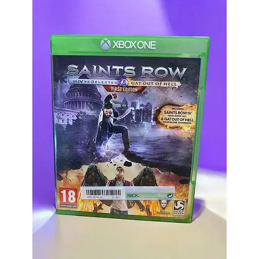 Ліцензійний диск на Xbox Series\One ліцензія Saints Row: Re-Elected & Gat Out of Hell - First Edition