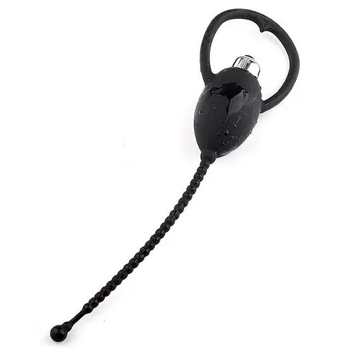 Вибрационный уретральный катетер Olo для интенсивного стимулирования Черный K000558 - фото 1