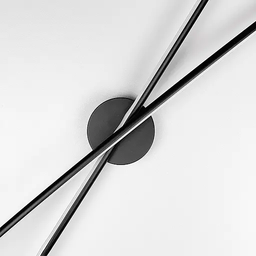 Настенный черный бра Infinity в корпусе 100х13 см Line F Арт. WM36/1000 - фото 4