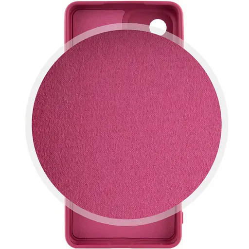 Чохол Silicone Cover Lakshmi Full Camera A для Xiaomi 13 Pro Бордовий / Marsala - фото 2