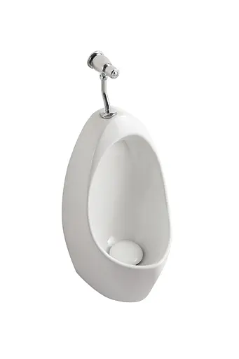 Писсуар подвесной Mixxus Premium Bevel-1004 340x305x685 мм с краном для писсуара MP6663, Белый - фото 3