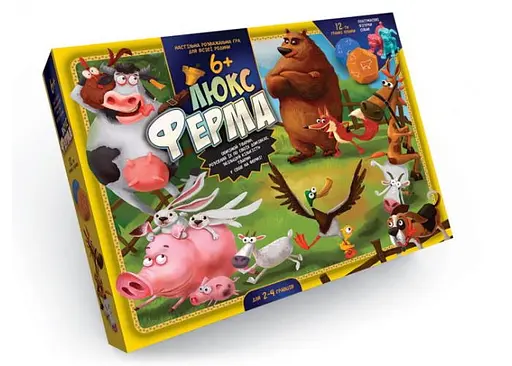 Настільна гра Danko Toys Ферма Люкс (укр.) (G-FL-01-02)